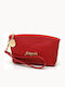 Damen Necessaire in Rot Farbe 16cm