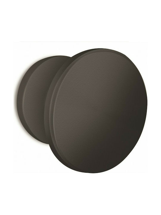 Convex Knob Front Door 1069 Black