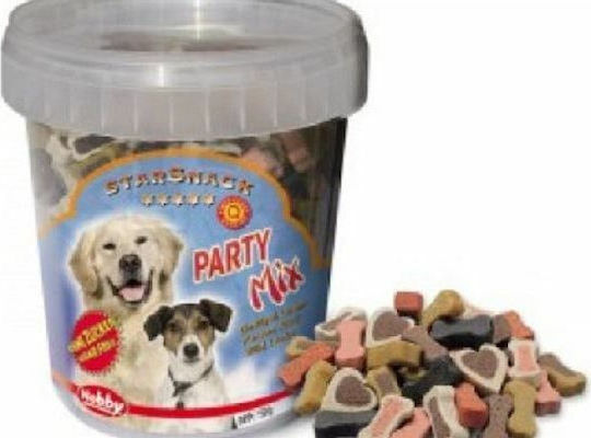 Nobby Starsnack Party Mix Biscuit Dog with Meat, Duck and Salmon 500gr 69731