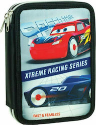 Gim Cars Thunder Pencil Case Full with 2 Compartments Multicolored