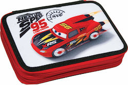 Gim Cars Pencil Case Full with 2 Compartments Red