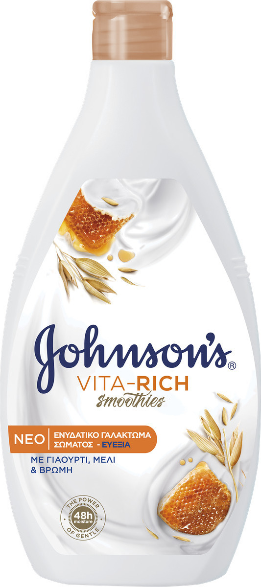 Johnson & Johnson Vita Rich Smoothies Yoghurt, Honey & Oats Body Lotion