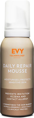 Evy Technoology Daily Repair Feuchtigkeitsspendende Mousse Körper für empfindliche Haut 100ml