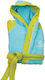 Viopros Kids Bathrobe Turquoise-Green with Hood