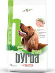 Giuntini Byrba Fresh Medium 3kg Trockenfutter für erwachsene Hunde mittlerer Rassen mit Huhn