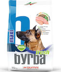 Giuntini Byrba Fresh Maxi 15kg Dry Food for Adult Large Breed Dogs with Chicken