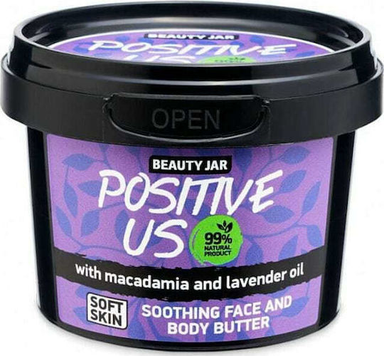 Beauty Jar Positive Us Хидратиращ Масло за тяло с Аромат Лавандула 90гр
