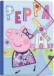 Luna Φάκελος με Λάστιχο για Χαρτί A4 Μπλε Peppa Pig 25x35cm