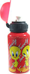 Laken Kids Aluminium Water Bottle Red 350ml