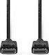 Nedis Cable DisplayPort male - DisplayPort male 2m Black (CCGT37010BK20)