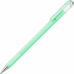 Pentel Στυλό Gel 0.8mm με Πράσινο Mελάνι Hybrid Milky Pastel Green