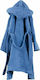 Guy Laroche Kids Hooded Bathrobe Tender Blue