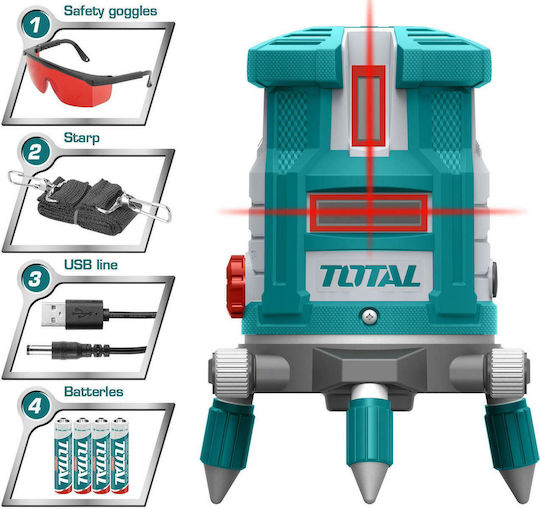 Total TLL306505 Laser-Wasserwaage