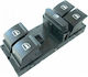 Mcar Car Window Switch for Seat Altea / Ibiza / Leon / Toledo Volkswagen Golf / Jetta / Passat / Polo 10pin Black