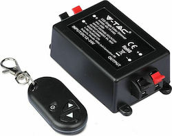V-TAC VT-4083 Fără fir Dimmer RF: RF (Radiofrecvență) cu telecomandă pentru bandă LED 3300