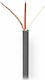 Nedis Καλώδιο Μικροφώνου 2x 0.125mm² 100m Γκρι (COTR15011GY100)