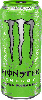 Monster Ultra Paradise Κουτί Energy Drink με Ανθρακικό Χωρίς Ζάχαρη 500ml