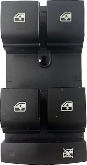 Mcar Car Window Switch for Opel Astra / Insignia / Meriva / Mokka / Zafira 8pin Black