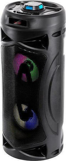 Tracer Rocket TWS Bluetooth Speaker 15W with Radio and Battery Life up to 3 hours Black