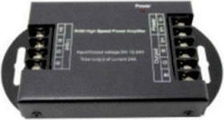 Eurolamp Amplificator de semnal pentru RGB DC 12V 288W 24V 576W IP20 Intensitate 8A 3 canale 147-70651