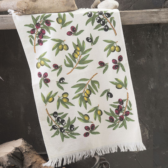 Rythmos Myrsini Küchenhandtuch aus 100% Baumwolle 40x60cm Rythmos Myrsini Küchenhandtuch aus 100% Baumwolle 40x60cm