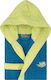 Beauty Home Kids Hooded Bathrobe 3006 Turquoise