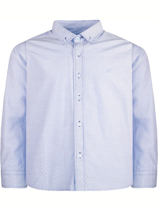 Energiers Kids Polka Dot Shirt Light Blue