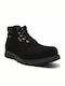 CAT Founder Men's Leather Waterproof Boots Black