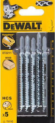 DEWALT Λάμες Ξύλου 5τμχ