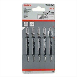 Bosch T119BO Blade Basic for Wood for Wood 83mm 5pcs