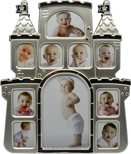 Ankor Castle Kids Silver Plated Multiframe in Silver Color Ankor Castle Kids Silver Plated Multiframe in Silver Color