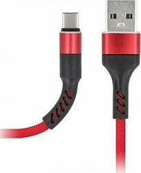 Maxlife Fast Reinforced USB 2.0 USB-C male - USB-A 1m (MXUC0) Maxlife Fast Reinforced USB 2.0 USB-C male - USB-A 1m (MXUC0)