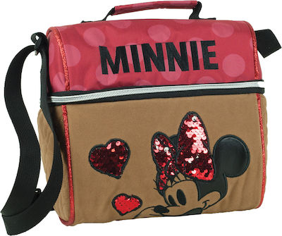 Gim Geantă termoizolantă pentru mâncare cu umăr 5lt Multicolor Minnie M24 x L15 x Î20cm Minnie Catifea