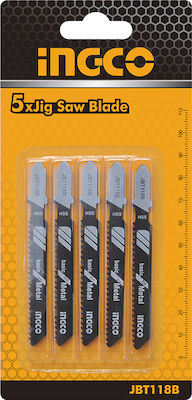 Ingco JBT118B Blade for Metal 5pcs