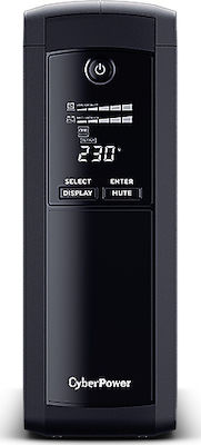 CyberPower VP1200ELCD UPS Line-Interactive 1200VA 720W cu 4 Schuko Prize