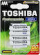 Toshiba Презареждащи батерии AAA Ni-MH 950mAh 1.2V 4бр