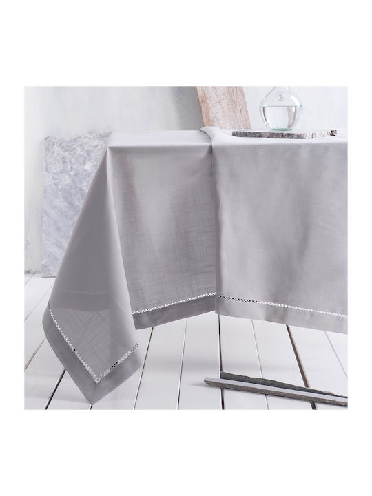 Rythmos Tischtuch Quinn Gray 170x350cm