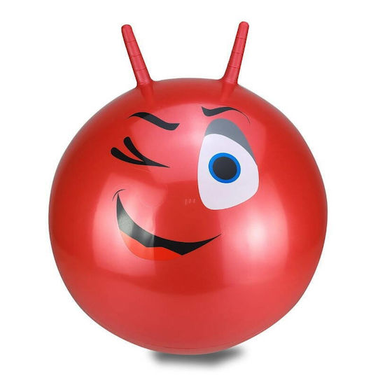 Jamara Χοπ Χοπ Μπάλα Ball Eye Κόκκινο 55εκ.