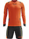 Paros Set Style Goalkeeper Football Orange