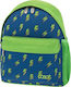 Polo Mini Thunder Σχολική Τσάντα Πλάτης Νηπιαγωγείου Μπλε με Θήκη για Παγούρι 7.5lt