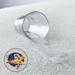 Bed & Home Excellent Waterproof Baby Crib Mattress Protector Cotton Terry Towel with Border 70x140x30cm