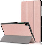 Tri-Fold Flip Cover Δερματίνης Ροζ Χρυσό (Lenovo Tab M10 Plus 10.3")