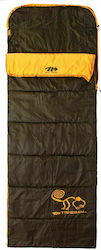 Seven Heaven Tribal Sleeping Bag Single 2 Season Olive Brown