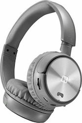 Swissten Trix Wireless/Wired Over Ear Headphones with 8 hours of Operation Silver 52510501