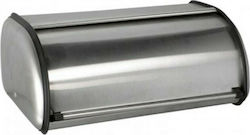 Venus Bread Box with Lid Inox Silver 43x27x20cm