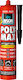 Bison Poly Max Original Express Σφραγιστική Σιλικόνη Ξύλου Μαύρη 280ml