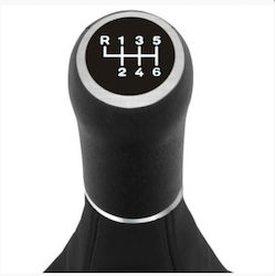 Innovativcar Ford Focus Mk1 98-04 Πόμολο 5 Ταχυτήτων με Φούσκα Original Μαύρο Innovativcar Ford Focus Mk1 98-04 Πόμολο 5 Ταχυτήτων με Φούσκα Original Μαύρο