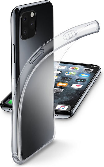 Cellular Line Fine Back Cover Silicone Transparent (iPhone 11 Pro)