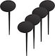 Securit Oval 5 Pieces Tabletop Mini ChalkBoard 5 Pieces 18x8.1cm