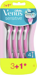Venus 3 Sensitive 3 Λεπίδων 4τμχ Venus 3 Sensitive 3 Λεπίδων 4τμχ